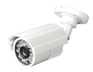 Outdoor Bullet Camera 600TVL 1/3in Sony CCD 3.6MM Lens, I/R up to 10M, 12VDC