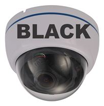 650TVL 1/3in Sony CCD, DWDR, DNR, 2.8-12mm Auto-iris Lens, 3 axis, OSD - BLACK