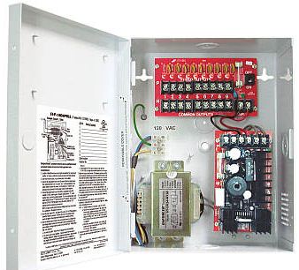 Seco-larm 9 Channel CCTV Power Supply 12VDC, 4A