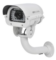 Outdoor Enclosure Camera - 1/3in Sony Effio-E960H CCD, 700TVL 4-9mm Lens, Built-